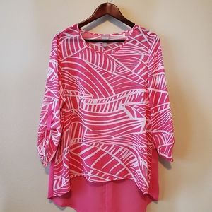 Chico's high/low top. Size L